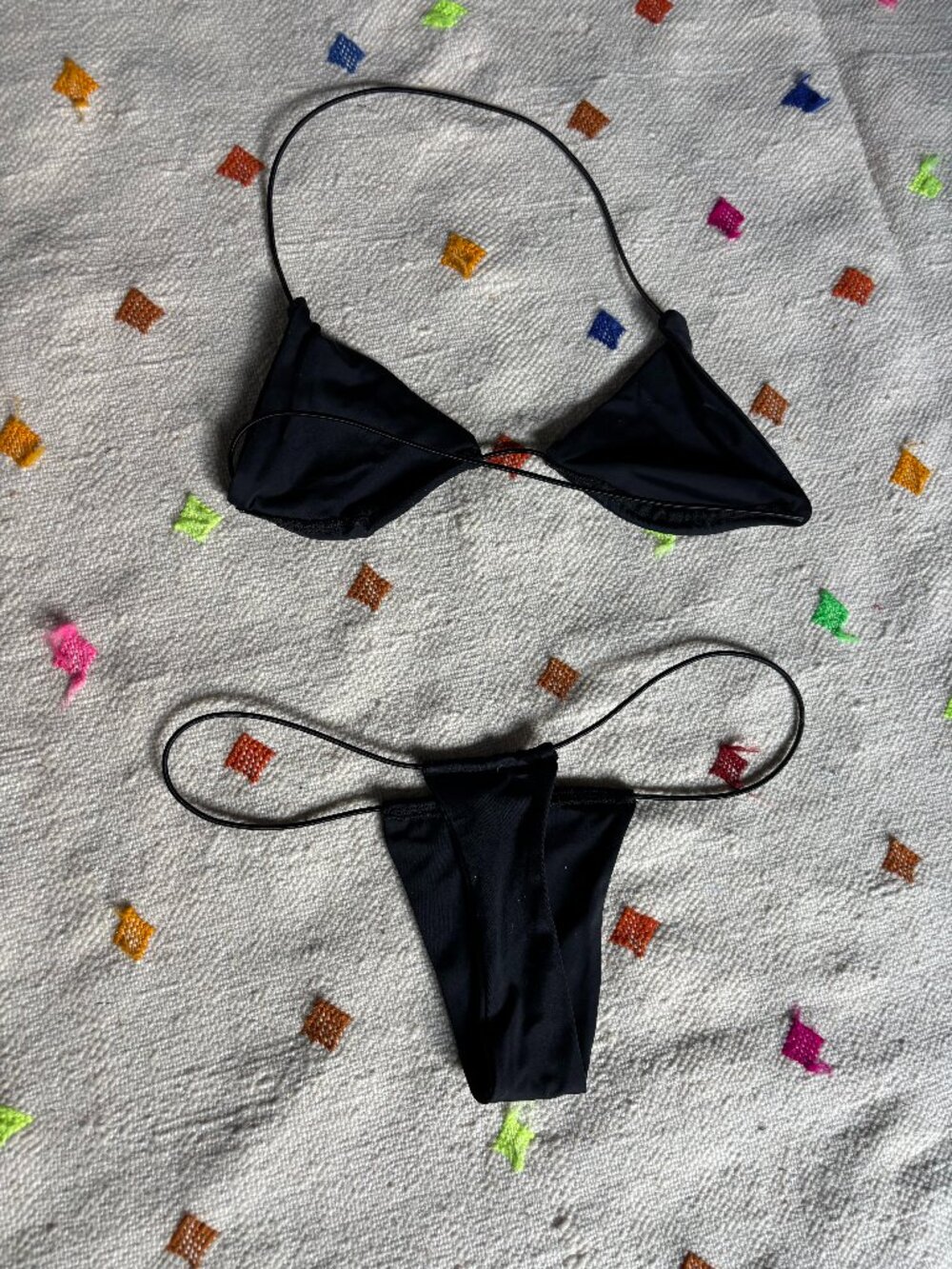 EUC Micro Bikini - Black, Size S